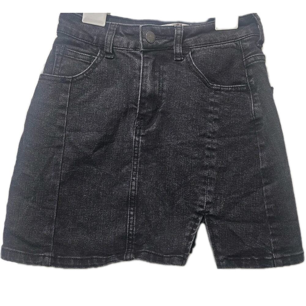 6IXTY8IGHT Denim Mini Skirt - Small